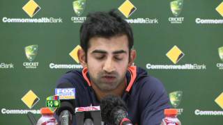 Feb 12th Gautam Gambhir press conference [upl. by Kalasky]