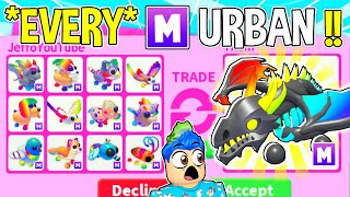 I Traded EVERY MEGA NEON Urban Egg Pet In Adopt Me  Roblox Adopt Me Trading Proofs COMPILATION [upl. by Mohsen]