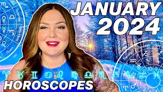 January 2024 Horoscopes  All 12 Signs [upl. by Kendre]