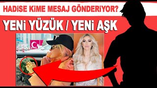 Hadisenin parmağındaki yüzük olay yarattı Hadise yeni sevgili mi yaptı [upl. by Enajiram]