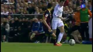 El GOLAZO de Bale en la final de Copa del Rey FC Barcelona 1  Real Madrid 2 [upl. by Waldner]