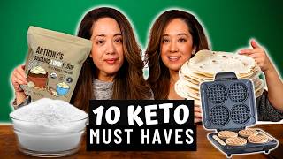 10 Keto MustHaves to Make Endless Recipes [upl. by Llennehc]