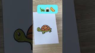 Desenhos 🐢🍙🌭 áudio IbelleDutra [upl. by Yelrehs]