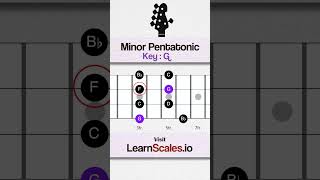 Learn G minor pentatonic scale on Bass Beginner Lesson [upl. by Marice]