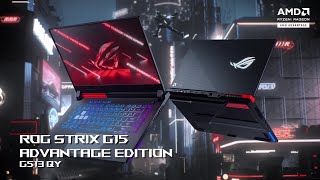 ROG Strix G15 Advantage Edition G513 QY [upl. by Ogirdor]