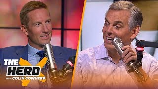 Joel Klatt on Kyler Murray amp NFL Draft says Rosen will succeed just not with Cards  NFL  THE HERD [upl. by Regazzi]