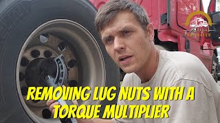 Removing Lug Nuts with a Torque Multiplier [upl. by Anoiek]