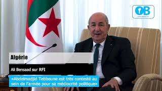 Election présidentielle en Algérie Ali Bensaad sur RFI [upl. by Faun]