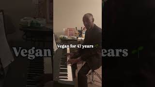 Amazing musician Alfred Pollitt has been vegan for 47 years 🎹 [upl. by Gayner]