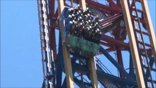 Superman Escape From Krypton  Six Flags Magic Mountain HD [upl. by Leoy]