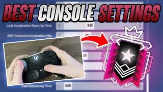 Champion BEST Settings amp Sensitivity  Rainbow Six Siege Console [upl. by Moht]