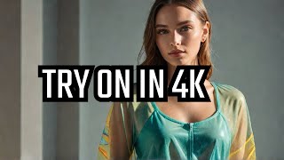 4K Full Transparent Clothing Try On Haul with VixyLin 2024s [upl. by Gisela]