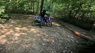 Trail 21 and Bailout At Mines And Meadows on a Dual Sport [upl. by Mauer]