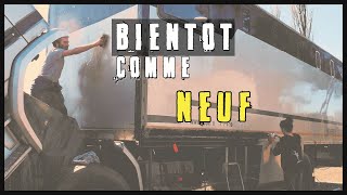 Aménagement CAMION Ep8🚛 Gelcoat on soccupe de l’extérieur [upl. by Navi]