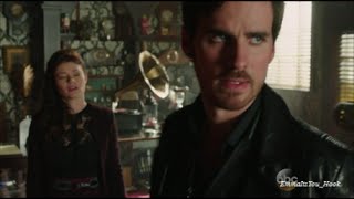 OUAT  5x02 Killian amp Belle scene Its far easier to hate the Dark One than it is to love one [upl. by Marji]