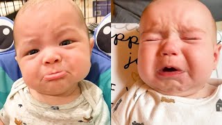 Cute and Funny Babies Crying Moments  Funniest Home Videos [upl. by Anwahsiek84]