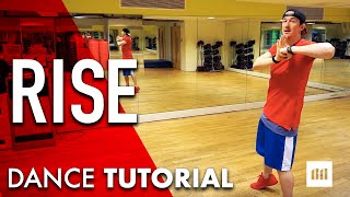 RISE  Jonas Blue ft Jack amp Jack BEGINNER Commercial TUTORIAL  BHchoreo [upl. by Eissolf85]