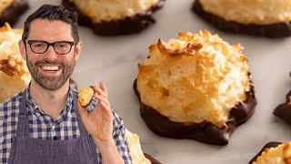 Easy Coconut Macaroons Recipe  So delicious [upl. by Marquet]