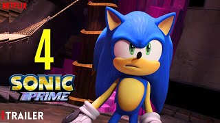 Sonic Prime Season 4 First Trailer 2024  Release Date Announced [upl. by Anicnarf]