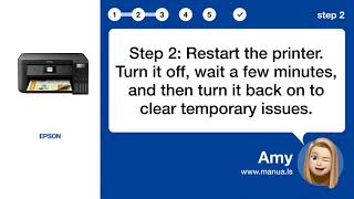 quotHow to Troubleshoot Epson EcoTank ET2850 Printing Problemsquot [upl. by Larrej]