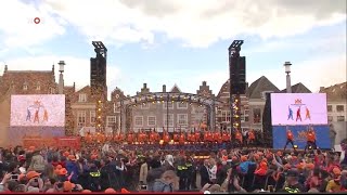 Koningsdag 2015 deel 4 Dordrecht  muziek  afsluiting [upl. by Marv]