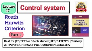 Routh Hurwitz Criterion Control system [upl. by Godfrey]