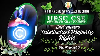 Day  67  Basic Science  Intellectual Property Rights  UPSC CSE Foundation  Ms Madhavi [upl. by Harshman]