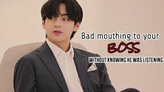 BAD MOUTHING AND CONFESSED AT HIM WITHOUT KNOWING HES LISTENING•KTH ONESHOT [upl. by Aiet]