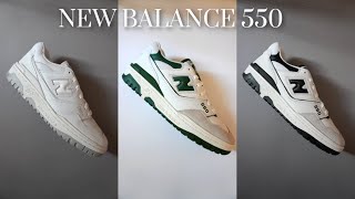 EVERYTHING YOU NEED TO KNOW ABOUT THE NEW BALANCE 550  SIZING COMFORT  BEST EVERYDAY SHOE [upl. by Yentirb720]