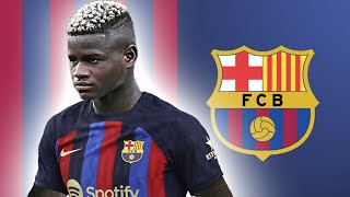 MIKAYIL FAYE  Welcome To Barcelona 2023 🔵🔴  Insane Defending Skills amp Passes HD [upl. by Chenee]