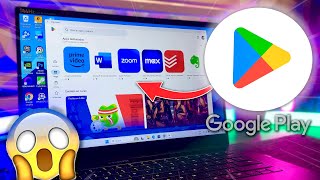 Cómo Instalar Google Play Store en Windows ✅ Android en tu PC 🤯 [upl. by Gemoets]