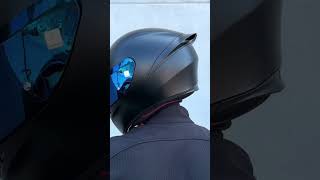 AGV K1 E2206 Matte Black Helmet 🚨 viral explore trending explorepage biker foryou [upl. by Ykcub]