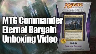 MTG Commander Deck 2013 Eternal Bargain Opening [upl. by Lavinia]