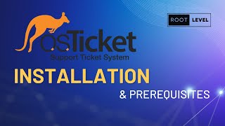 How To Install osTicket with Prerequisites  RootLevel [upl. by Yrreg395]