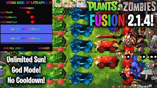 Plants vs Zombies Fusion v214 Mod Menu Android Latest Version APK  Download [upl. by Joacima]