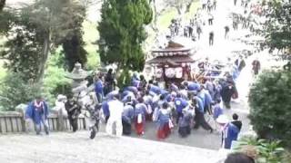 川田八幡神社秋季大例祭 [upl. by Ellebyam]