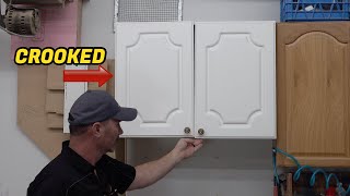 How To Align  Adjust Cabinet Door Hinges European style hinges [upl. by Esther]