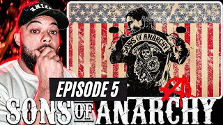 Sons Of Anarchy Season 1 Episode 5 ‘Giving Back’ REACTION [upl. by Ellecrad]