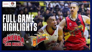 SAN MIGUEL vs GINEBRA  FULL GAME 3 SEMIS HIGHLIGHTS  PBA SEASON 49 GOVERNORS CUP  OCT 13 2024 [upl. by Rolanda891]