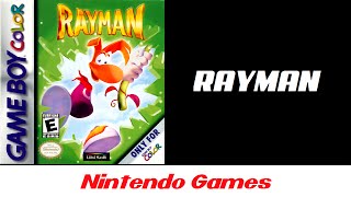 Rayman Quick Gameplay Game Boy Color [upl. by Ferrell]