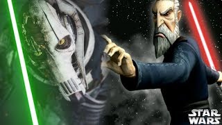 The Forbidden Lightsaber Move Dooku Taught Grievous  Star Wars Explained [upl. by Anelys]