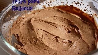 Trufa de Chocolate  Especial para rellenos y tartas [upl. by Kaja]