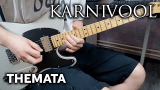 Karnivool  Themata  Guitar Cover [upl. by Lynde859]