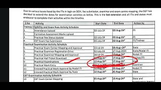 ITI Exam Date Changed  Practical exam 1अगस्त से नहीं अब 12 अगस्त से 17अगस्त तक  iti exam update [upl. by Aritak743]