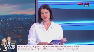 Dissolution  la décision simposait E Macron  Justine Frayssinet sur LCI 12062024 [upl. by Meehar]