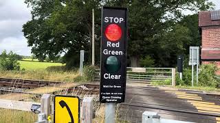 Micklewood No2 MWL Userwork Level Crossing Shropshire Friday 16082024 [upl. by Delaryd]