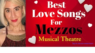 Best Love Songs For MezzoSoprano Musical Theatre [upl. by Murvyn]