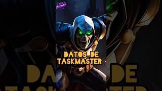 Datos de Taskmaster taskmaster thunderbolts villano [upl. by Icyaj]