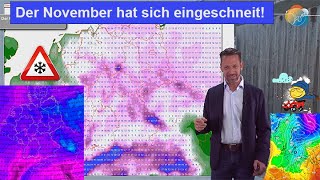 Der November hat sich eingeschneit Und was macht der Dezember Wettervorhersage 281107122023 [upl. by Pepillo]