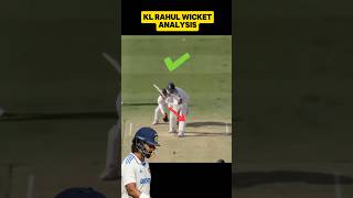 Analyzing KL Rahul Wicket  Australia A Vs India A 2024 [upl. by Ettevram]